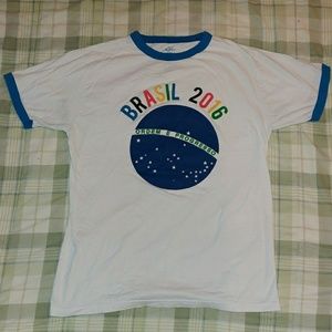 Brasil 2016 Ringer Tee
